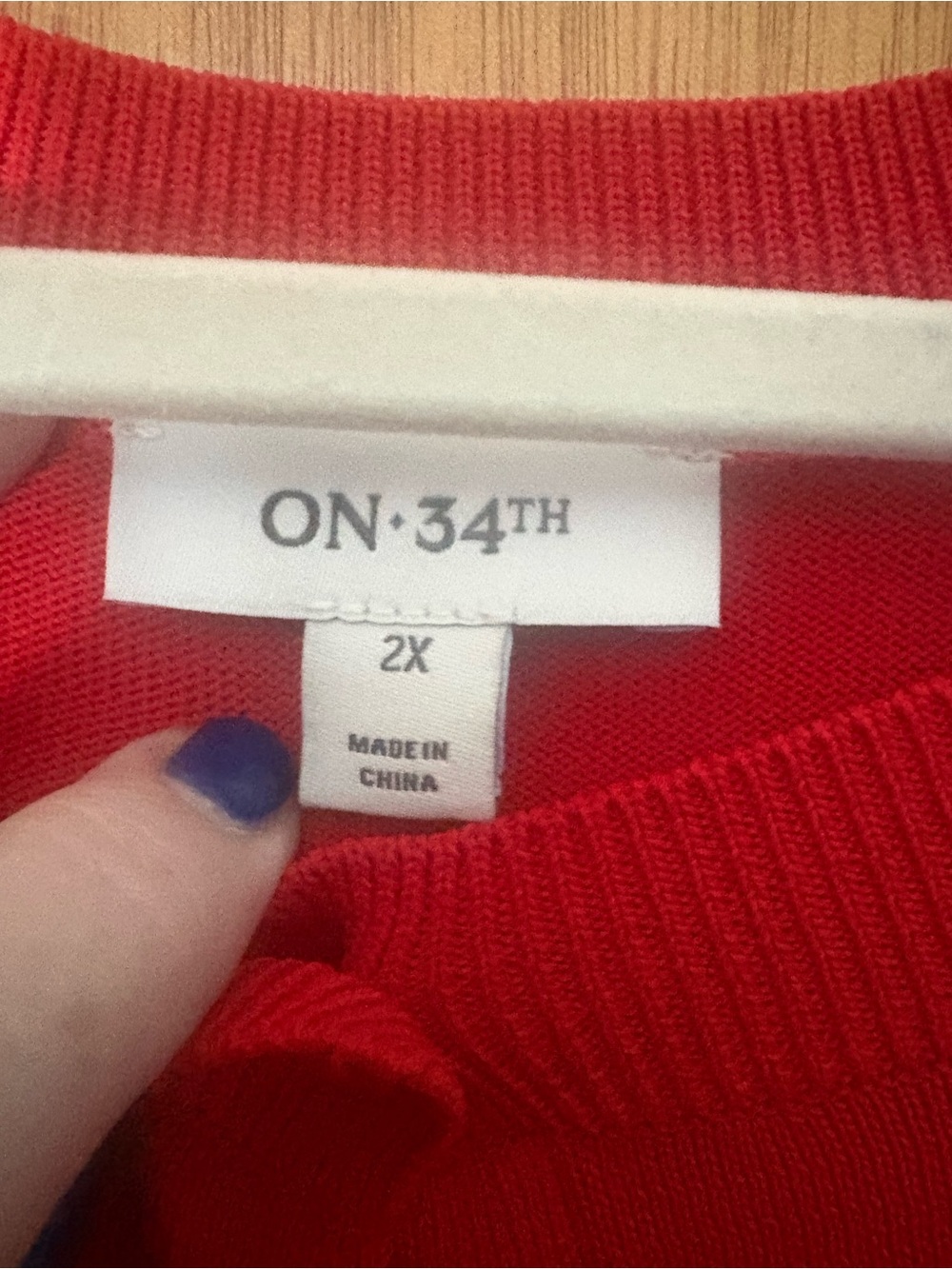 Red Women's Button-Front Sweater Cardigan